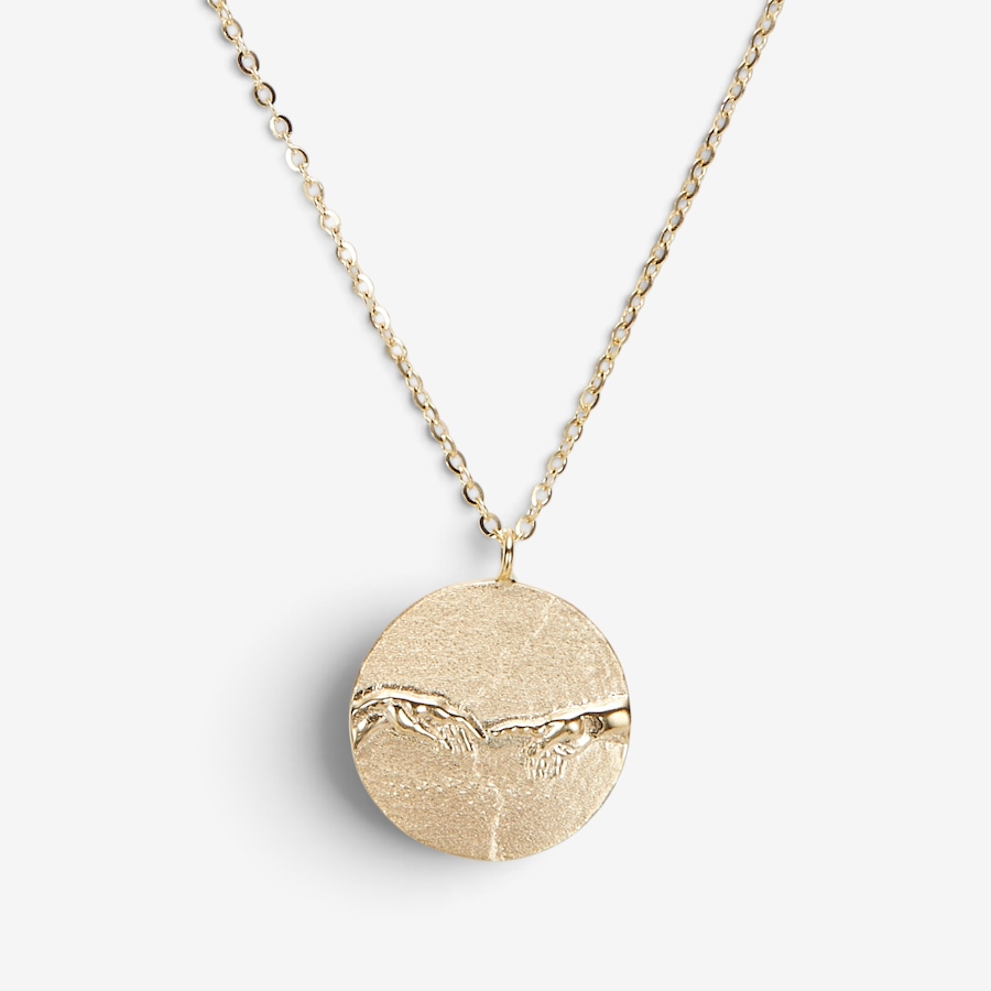 Image 131284.jpg, Product 131-284 / Price $549.99, Stefano Oro 14K Yellow Gold Michelangelo Medallion Pendant with Chain from Stefano Oro on TSC.ca's Jewellery department