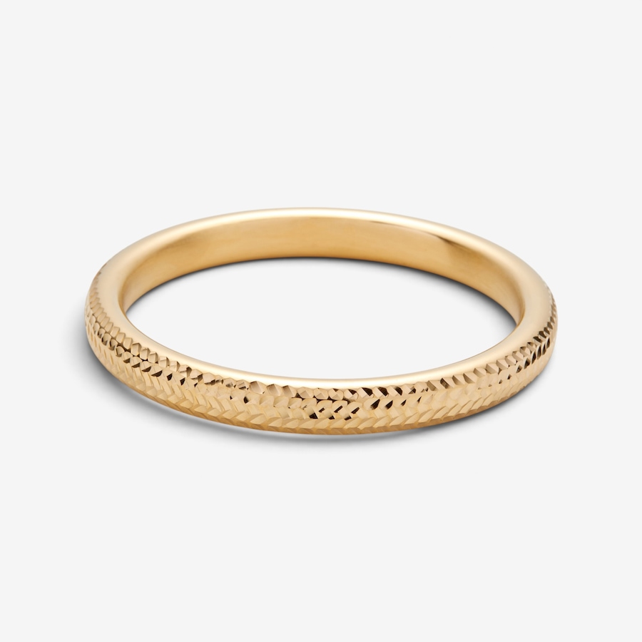 Image 131296_YGL.jpg, Product 131-296 / Price $349.99, Soave Oro 14K Yellow Gold Resin Filled Diamond Cut Bangle from Soave Oro on TSC.ca's Jewellery department
