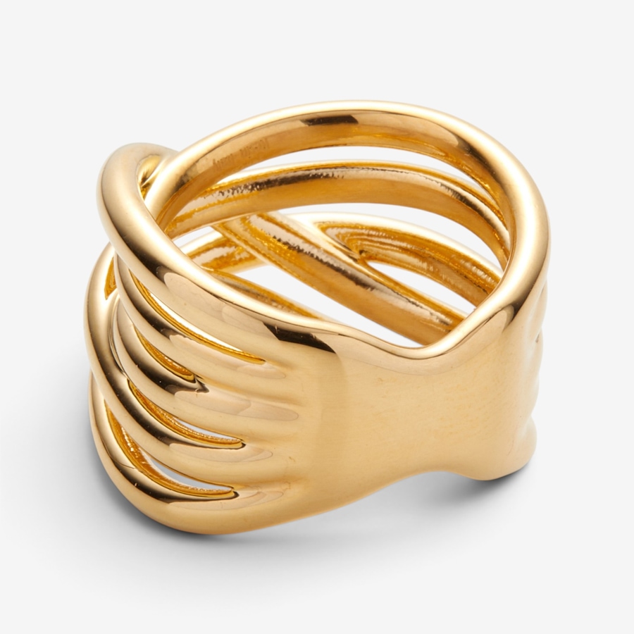 Image 131297_ALTMORE1.jpg, Product 131-297 / Price $169.99, Soave Oro 14K Yellow Gold Resin Filled Polish Highway Ring from Soave Oro on TSC.ca's Jewellery department