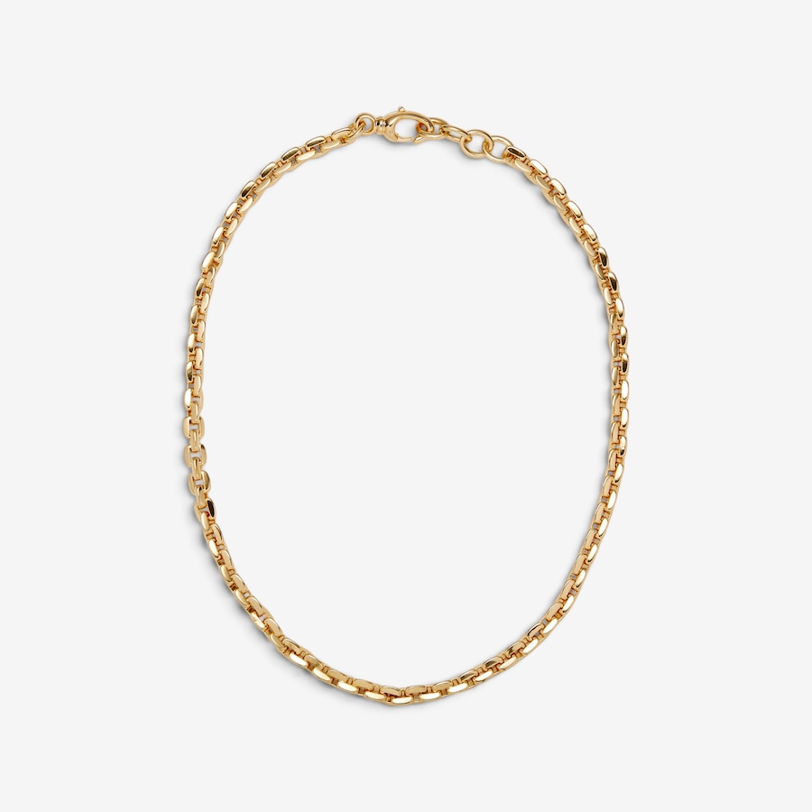 Image 131307.jpg, Product 131-307 / Price $899.99, Soave Oro 14K Yellow Gold Resin Filled Forzatina Polished Square Necklace from Soave Oro on TSC.ca's Jewellery department