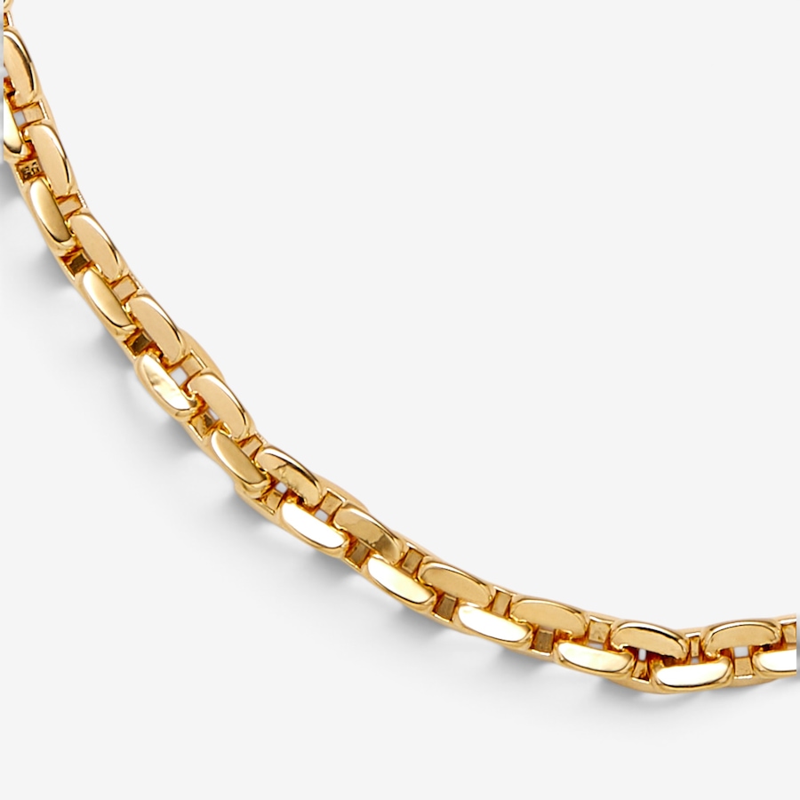 Image 131307_ALTMORE1.jpg, Product 131-307 / Price $899.99, Soave Oro 14K Yellow Gold Resin Filled Forzatina Polished Square Necklace from Soave Oro on TSC.ca's Jewellery department