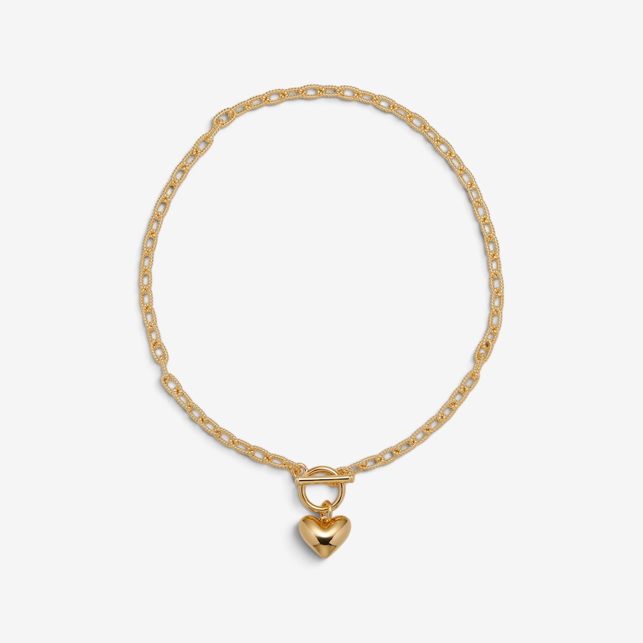 Image 131337_ALTMORE1.jpg, Product 131-337 / Price $999.99, Soave Oro 14K Yellow Gold Resin Filled Heart Necklace from Soave Oro on TSC.ca's Jewellery department