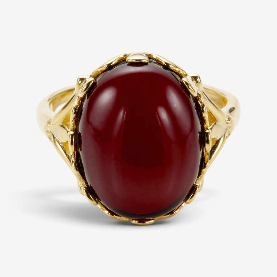 Image 131343_CHYGP.jpg, Product 131-343 / Price $59.99, Amber Extraordinaire Sterling Silver Oval Amber Ring from Amber Extraordinaire on TSC.ca's Jewellery department