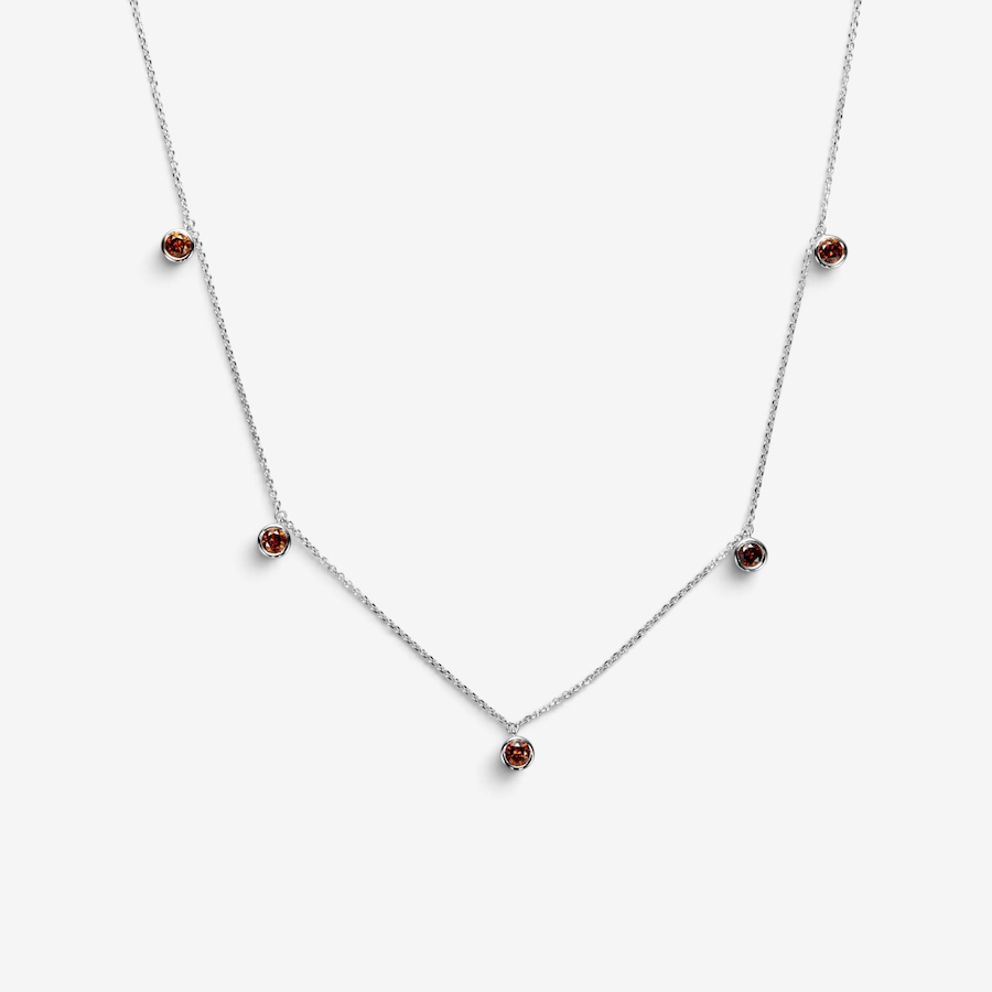 Image 131459_WGRED.jpg, Product 131-459 / Price $999.99, 14K Gold 1.00ctw Floating Coloured Diamond Necklace from Diamond Show on TSC.ca's Jewellery department