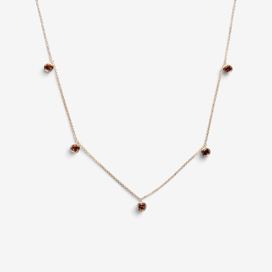 Image 131459_YGRED.jpg, Product 131-459 / Price $999.99, 14K Gold 1.00ctw Floating Coloured Diamond Necklace from Diamond Show on TSC.ca's Jewellery department