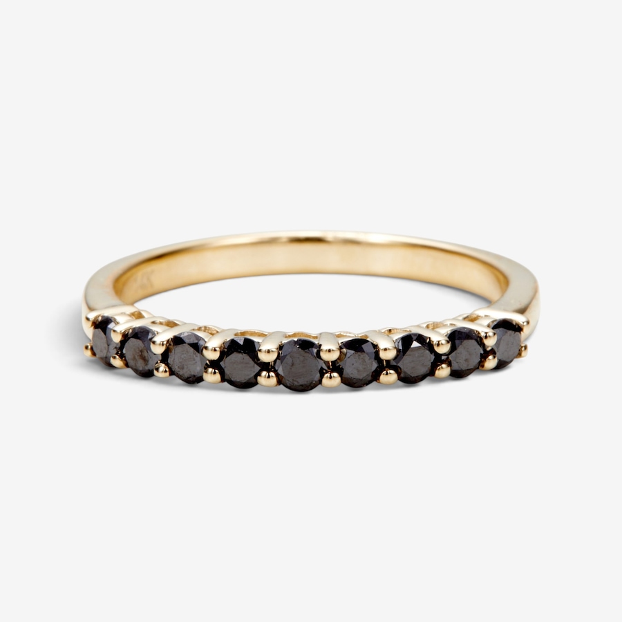 Image 131460_BLK.jpg, Product 131-460 / Price $799.99, 14K Yellow Gold 0.50ctw Coloured Diamond Band from Diamond Show on TSC.ca's Jewellery department
