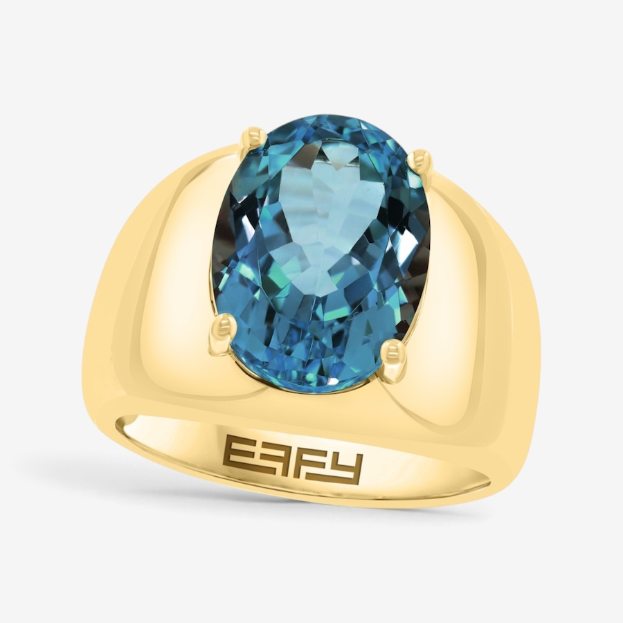 Image 131471_LBLTZ.jpg, Product 131-471 / Price $649.99, EFFY Sterling Silver Yellow Gold Plate Gemstone Ring from Effy Jewellery on TSC.ca's Jewellery department