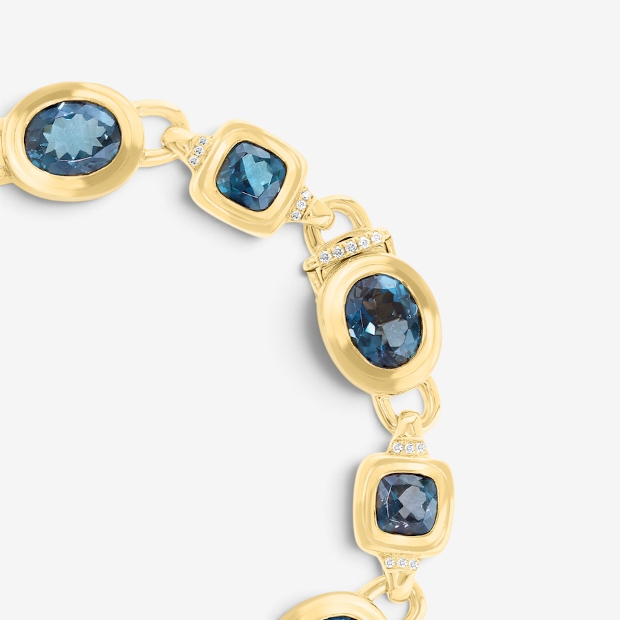 Image 131472_ALTMORE2.jpg, Product 131-472 / Price $1,499.99, EFFY Sterling Silver Yellow Gold Plate Gemstone Bracelet from Effy Jewellery on TSC.ca's Jewellery department