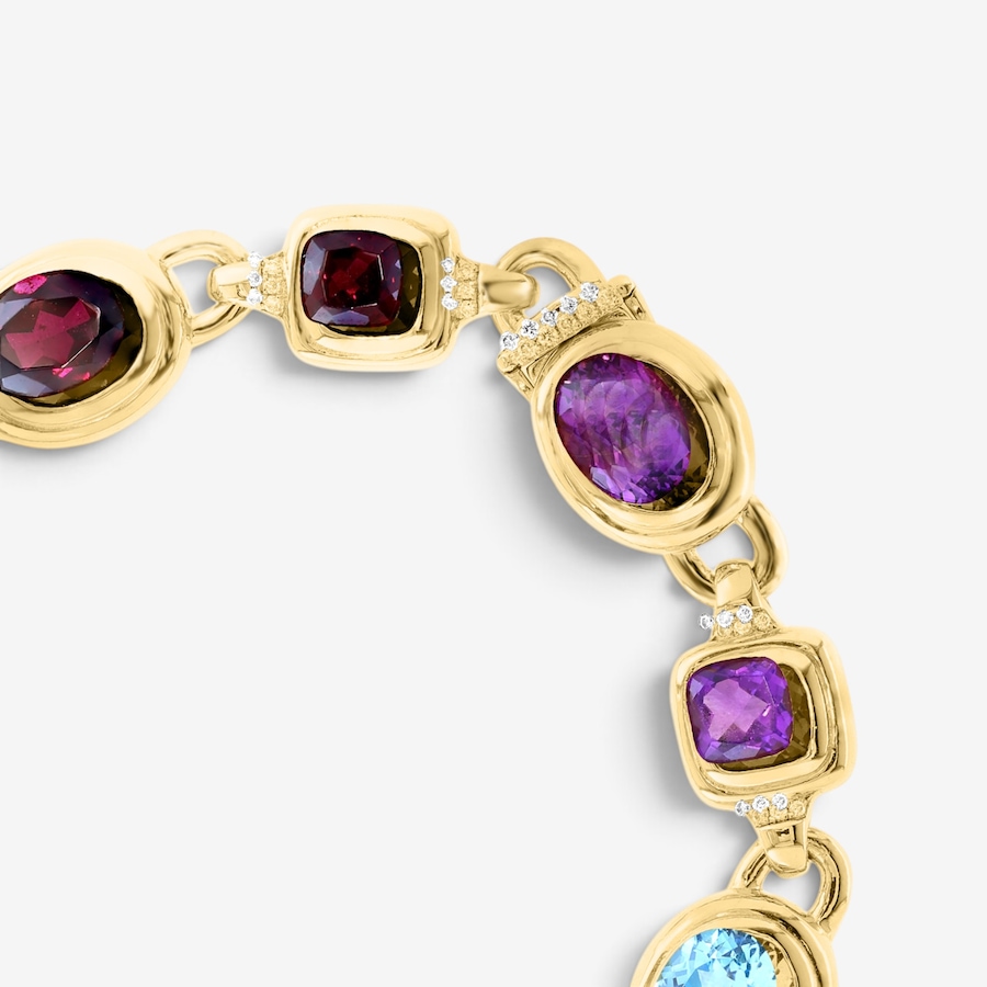 Image 131472_ALTMORE3.jpg, Product 131-472 / Price $1,499.99, EFFY Sterling Silver Yellow Gold Plate Gemstone Bracelet from Effy Jewellery on TSC.ca's Jewellery department