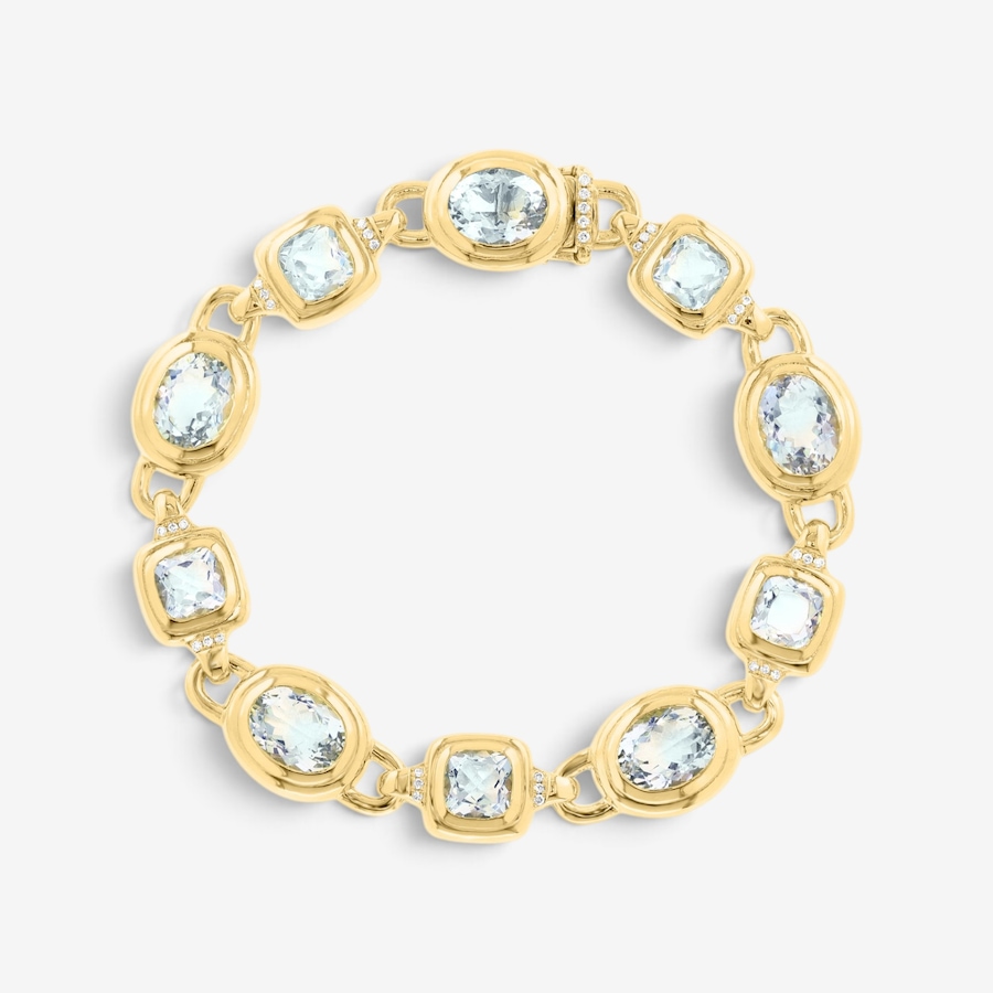 Image 131472_GAM.jpg, Product 131-472 / Price $1,499.99, EFFY Sterling Silver Yellow Gold Plate Gemstone Bracelet from Effy Jewellery on TSC.ca's Jewellery department