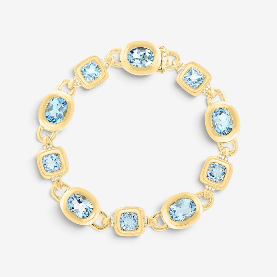 Image 131472_SBT.jpg, Product 131-472 / Price $1,499.99, EFFY Sterling Silver Yellow Gold Plate Gemstone Bracelet from Effy Jewellery on TSC.ca's Jewellery department
