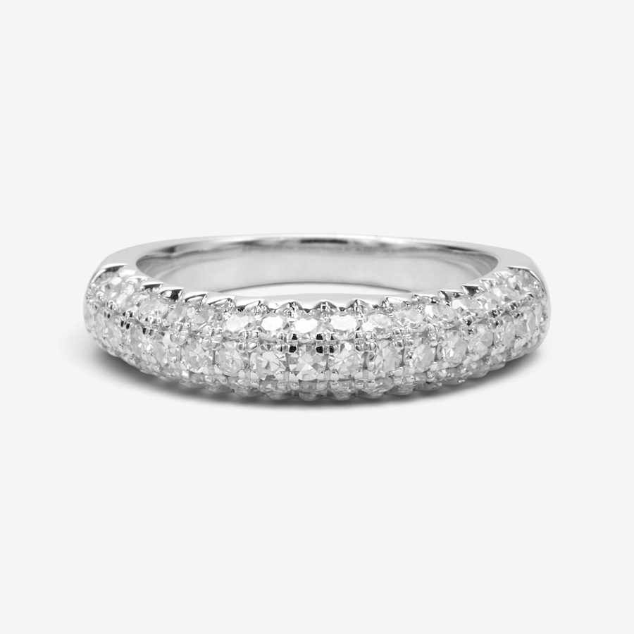 Image 131473_RHOP.jpg, Product 131-473 / Price $289.99, EVERA Sterling Silver 1.00ctw Pave Set Diamond Band from Evera Diamonds on TSC.ca's Jewellery department