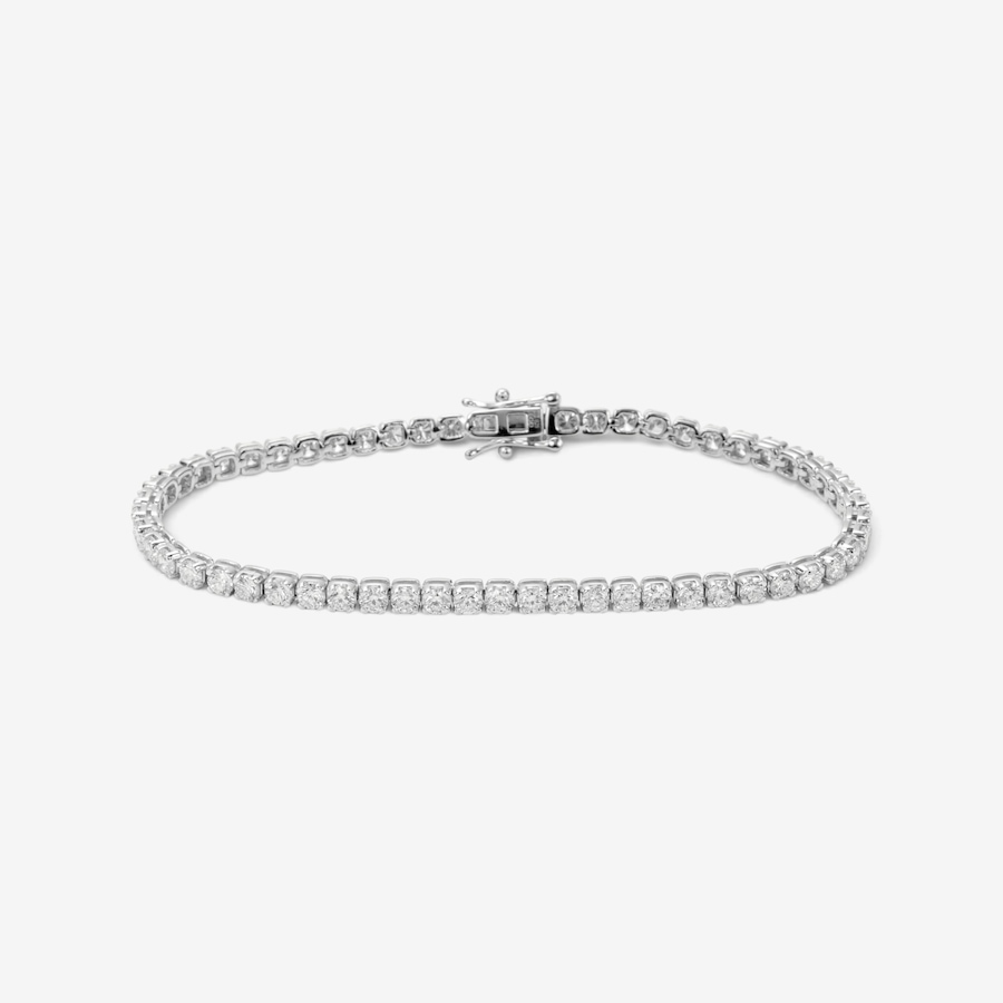 Image 131475_RHOP.jpg, Product 131-475 / Price $999.99, EVERA Sterling Silver 5.00ctw Diamond Tennis Bracelet from Evera Diamonds on TSC.ca's Jewellery department