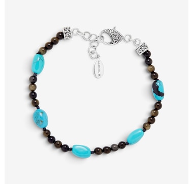 Samuel B. Collection Sterling Silver Gemstone Bracelet