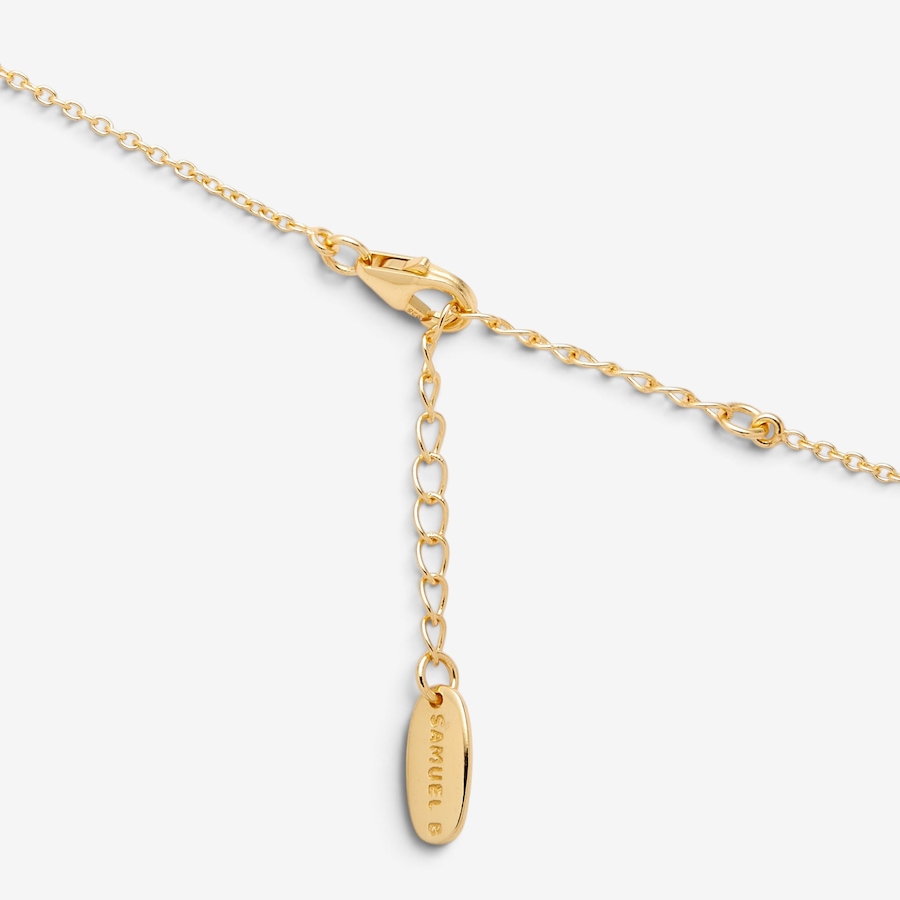 Image 131486_ALTMORE2.jpg, Product 131-486 / Price $249.99, Samuel B. Collection Sterling Silver/18K Yellow Gold Plate Multi Coloured Round Necklace from Samuel B. Collection on TSC.ca's Jewellery department