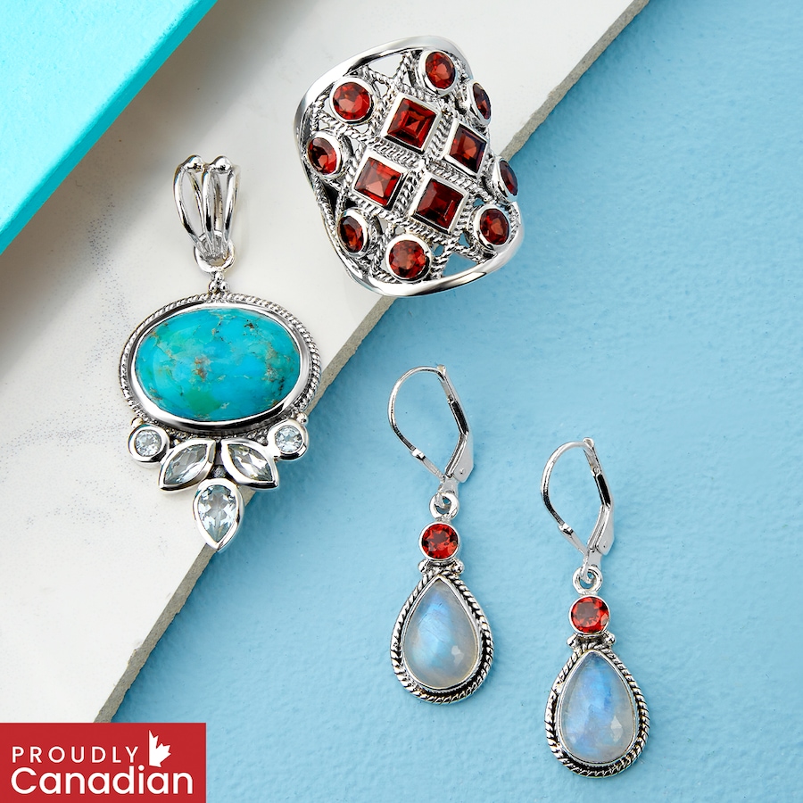 Image 131565_ALTMORE100.jpg, Product 131-565 / Price $129.99, Himalayan Gems Sterling Silver Gemstone Pendant from Himalayan Gems on TSC.ca's Jewellery department