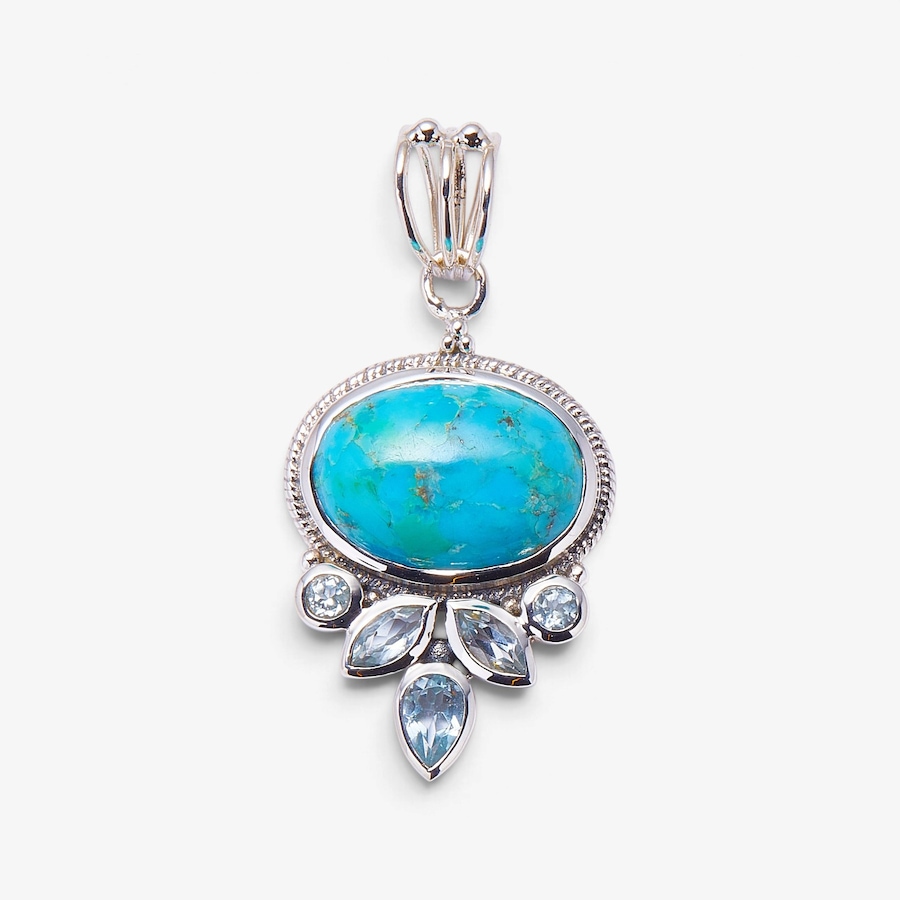 Image 131565_BMTUR.jpg, Product 131-565 / Price $129.99, Himalayan Gems Sterling Silver Gemstone Pendant from Himalayan Gems on TSC.ca's Jewellery department