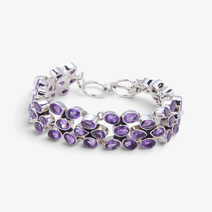 Image 131567_AMY.jpg, Product 131-567 / Price $599.99, Himalayan Gems Sterling Silver Gemstone Bracelet from Himalayan Gems on TSC.ca's Jewellery department