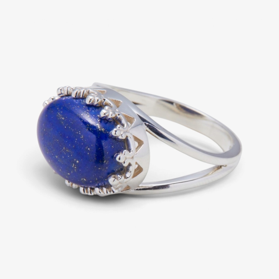 Image 131570_ALTMORE1.jpg, Product 131-570 / Price $129.99, Himalayan Gems Sterling Silver Oval Gemstone Ring from Himalayan Gems on TSC.ca's Jewellery department