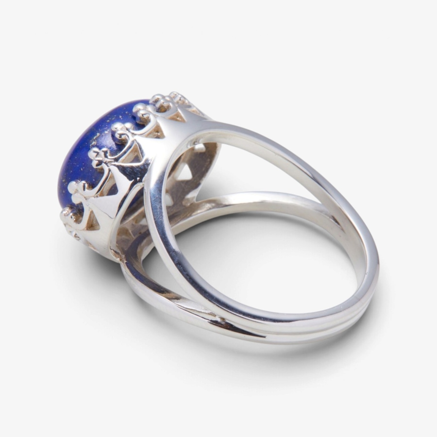 Image 131570_ALTMORE2.jpg, Product 131-570 / Price $129.99, Himalayan Gems Sterling Silver Oval Gemstone Ring from Himalayan Gems on TSC.ca's Jewellery department