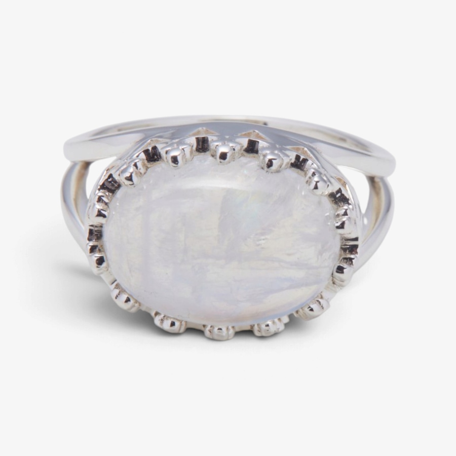 Image 131570_RWM.jpg, Product 131-570 / Price $129.99, Himalayan Gems Sterling Silver Oval Gemstone Ring from Himalayan Gems on TSC.ca's Jewellery department
