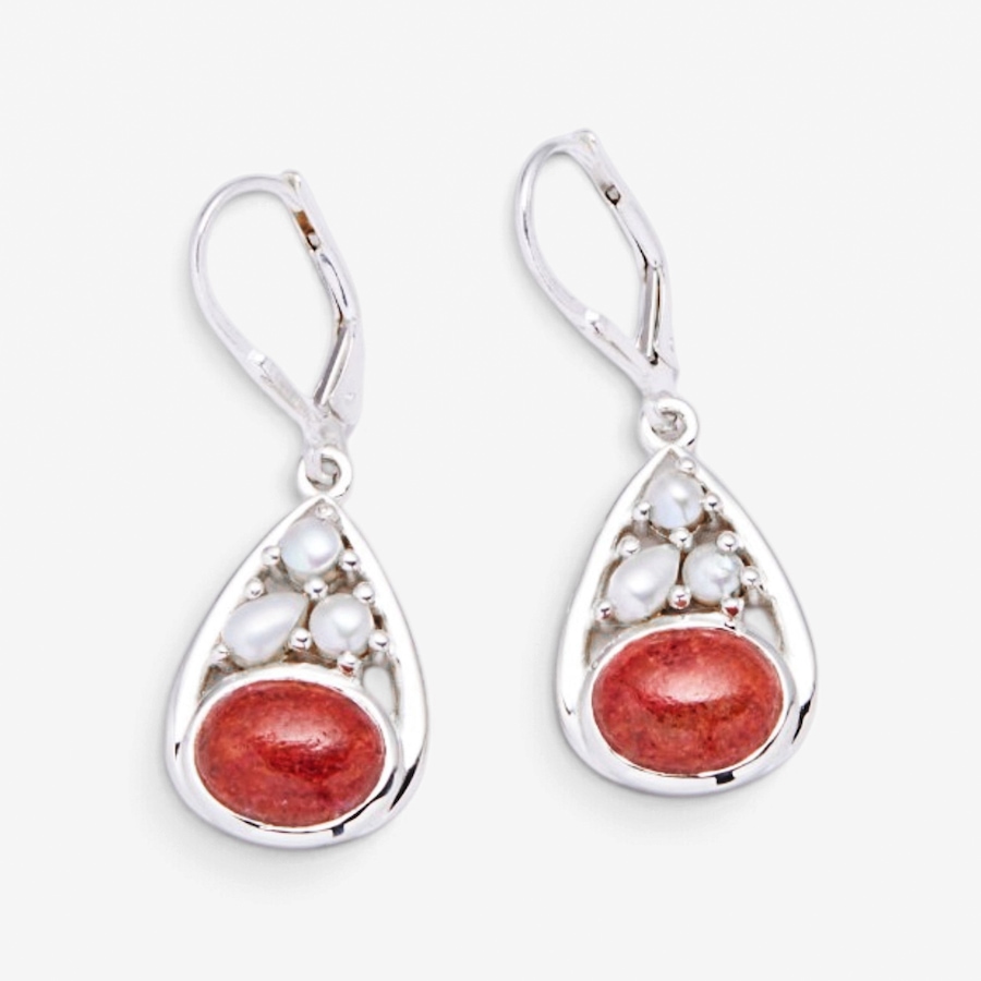 Image 131572_SPCWP.jpg, Product 131-572 / Price $159.99, Himalayan Gems Sterling Silver Gemstone Leverback Earrings from Himalayan Gems on TSC.ca's Jewellery department