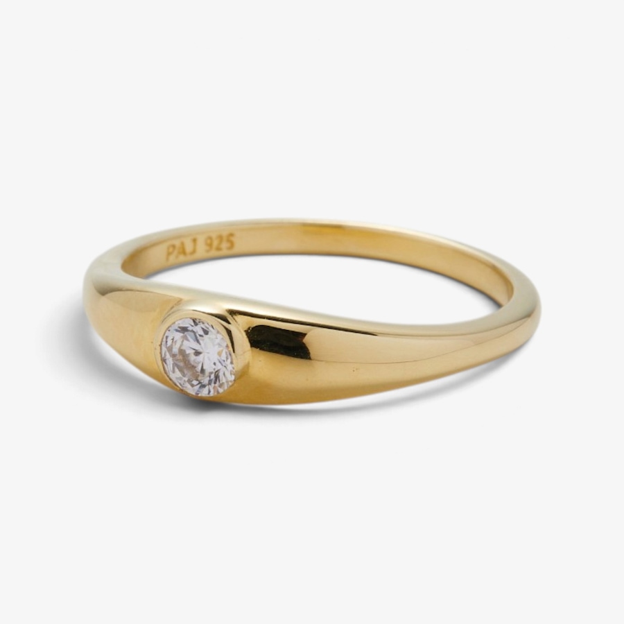 Image 131589_ALTMORE1.jpg, Product 131-589 / Price $69.99, Diamonelle Sterling Silver Round Bezel Set Diamonelle Ring from Diamonelle on TSC.ca's Jewellery department