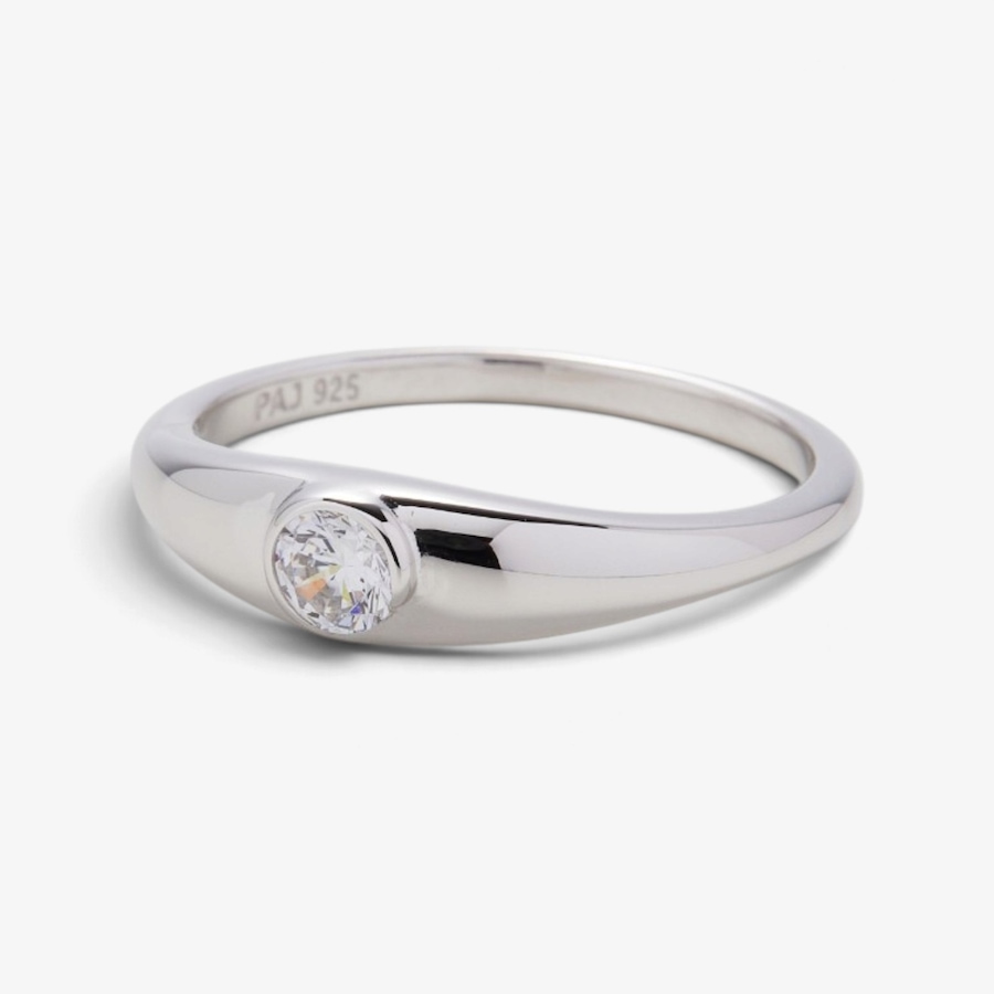 Image 131589_RHOP.jpg, Product 131-589 / Price $69.99, Diamonelle Sterling Silver Round Bezel Set Diamonelle Ring from Diamonelle on TSC.ca's Jewellery department