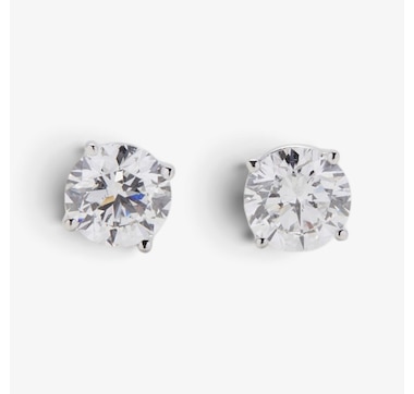 EVERA Diamonds 14K Gold 2.00ctw Diamond Stud Earrings