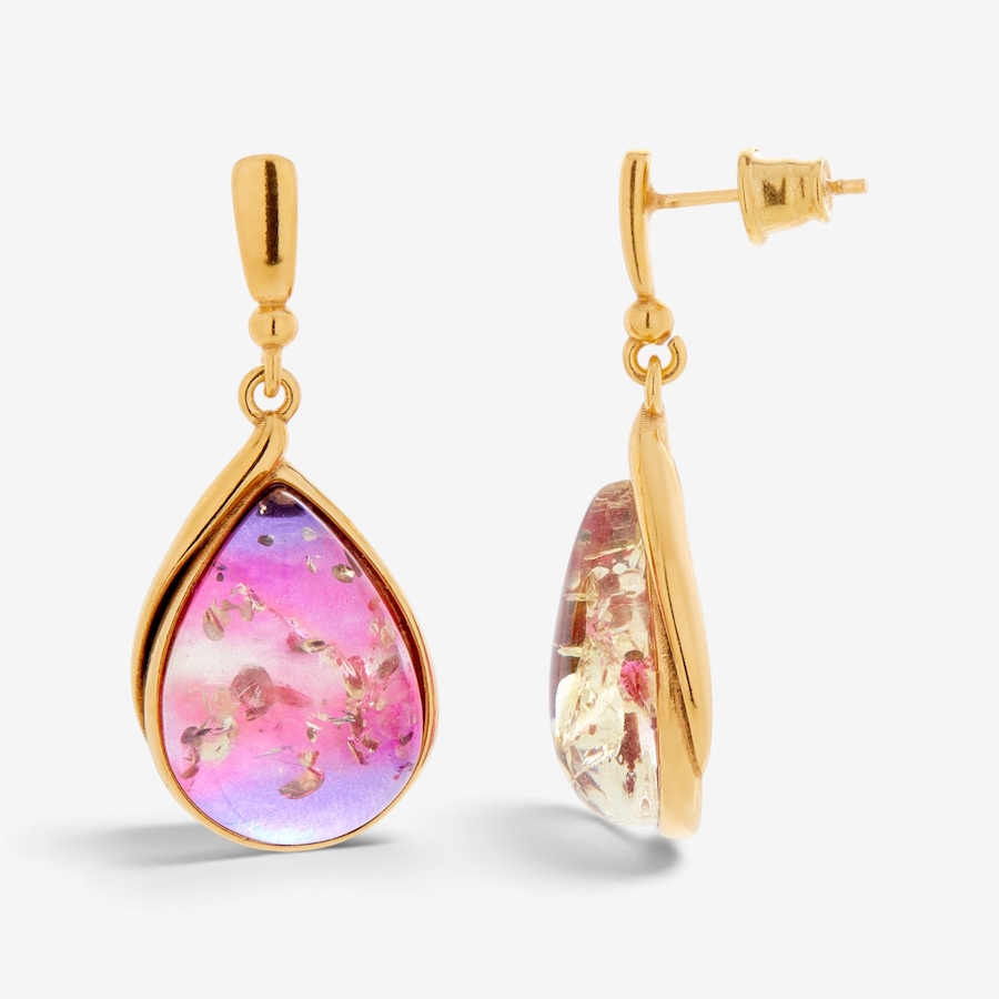 Image 131615_PNYGP.jpg, Product 131-615 / Price $119.99, Amber Extraordinaire Sterling Silver Pear-Shaped Amber Earrings from Amber Extraordinaire on TSC.ca's Jewellery department