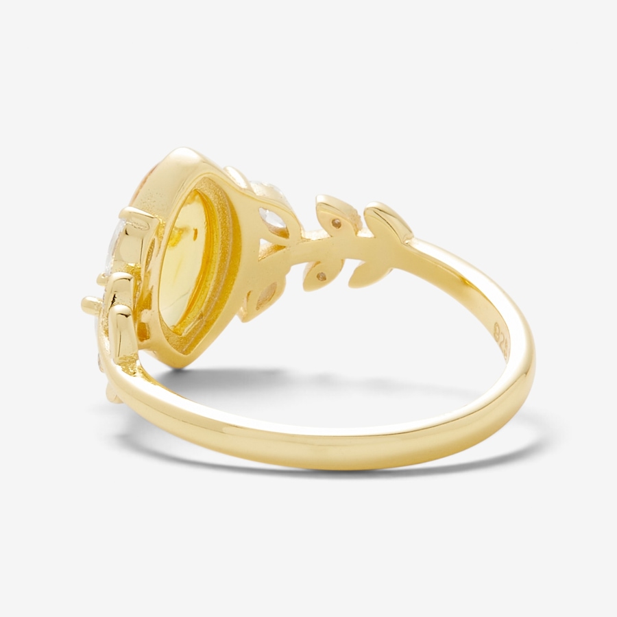 Image 131616_ALTMORE1.jpg, Product 131-616 / Price $39.99, Amber Extraordinaire Sterling Silver Marquise Shape Amber Ring from Amber Extraordinaire on TSC.ca's Jewellery department