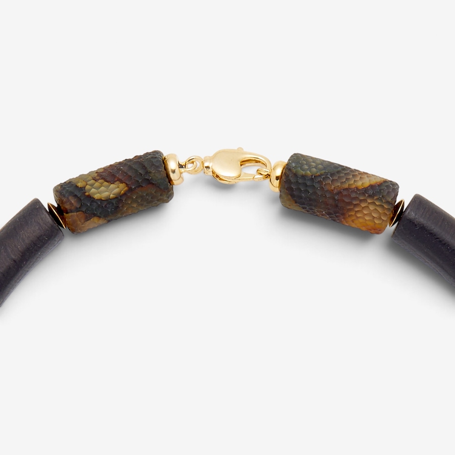 Image 131694_ALTMORE2.jpg, Product 131-694 / Price $749.99, Amber Extraordinaire Artisan Collection Sterling Silver Petrified Black Oak & Amber Necklace from Amber Extraordinaire on TSC.ca's Jewellery department