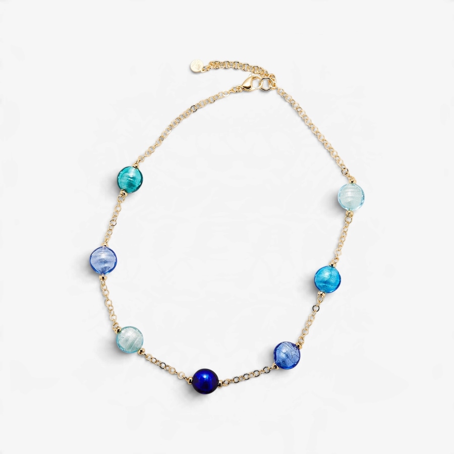Image 131703_MUB.jpg, Product 131-703 / Price $129.99, Il Murano Di Francesca Brass/18K Yellow Gold Plate Glass Colour Necklace from Il Murano Di Francesca on TSC.ca's Jewellery department