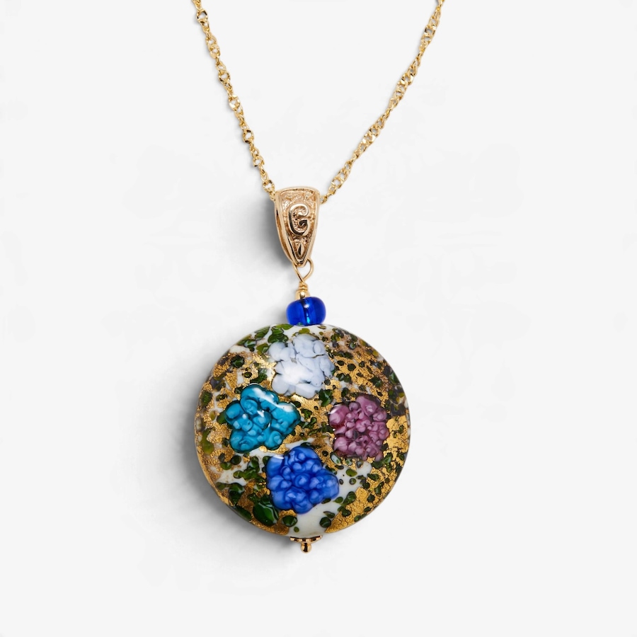 Image 131715.jpg, Product 131-715 / Price $189.99, Il Murano Di Francesca Sterling Silver/18K Yellow Gold Plate Murano Glass from Il Murano Di Francesca on TSC.ca's Jewellery department