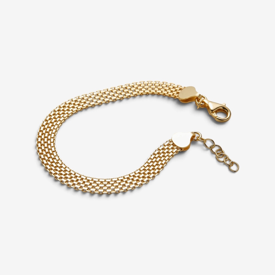 Image 131833_ALTMORE1.jpg, Product 131-833 / Price $139.99, Silver Gallery Sterling Silver Wide Bismark Mesh Link Bracelet from Silver Gallery on TSC.ca's Jewellery department