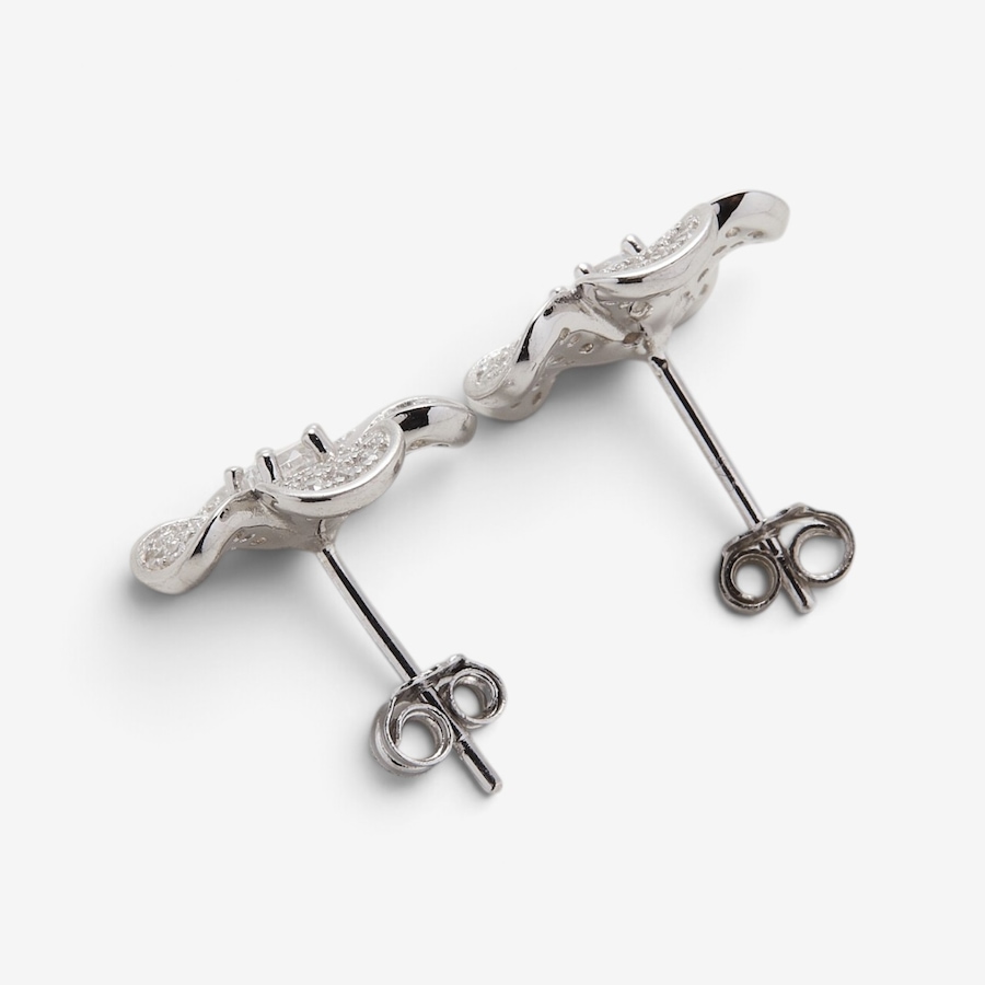 Image 131857_ALTMORE1.jpg, Product 131-857 / Price $119.99, Silver Gallery Sterling Silver Cubic Zirconia Flower Earrings from Silver Gallery on TSC.ca's Jewellery department