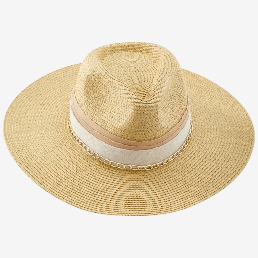 Image 133880_WHBND.jpg, Product 133-880 / Price $44.99, Charlie Paige Adjustable Braided Straw Hat from Charlie Paige on TSC.ca's Fashion department