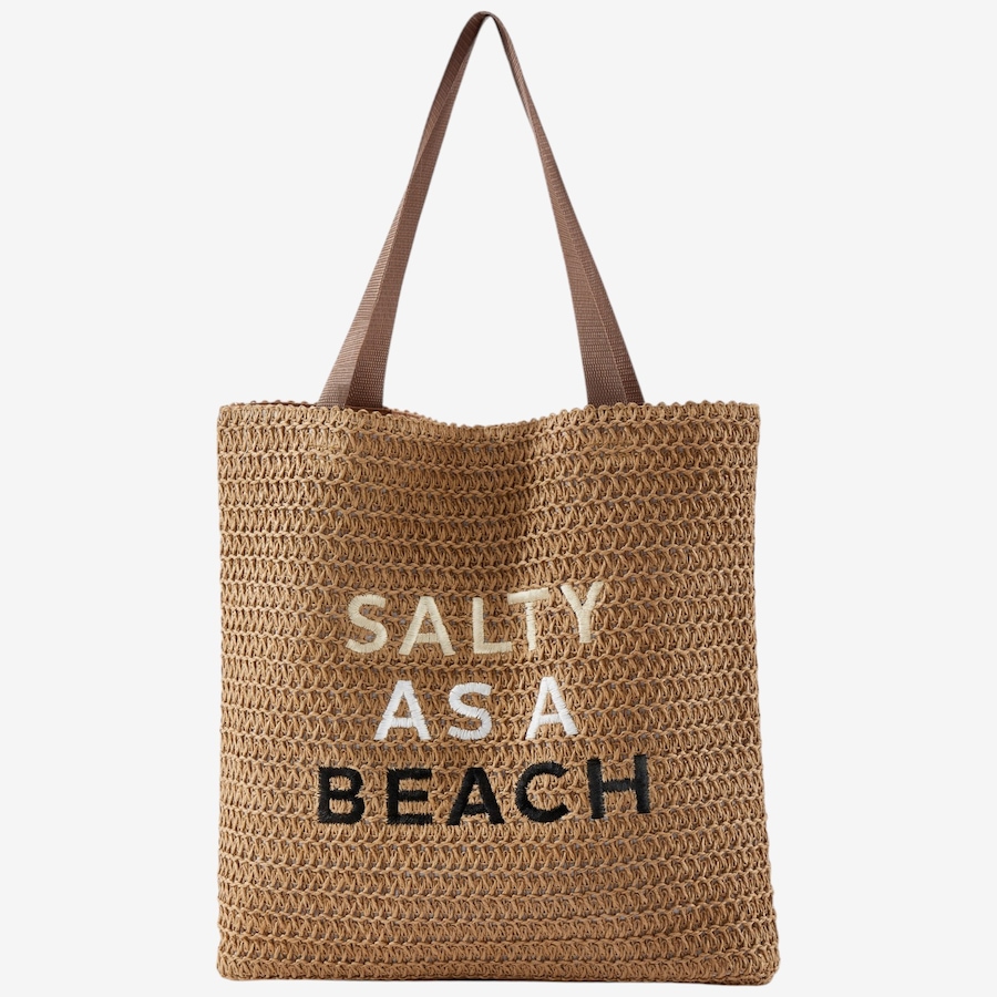 Image 133881_MNURL.jpg, Product 133-881 / Price $49.99, Charlie Paige Salty As A Beach Straw Tote from Charlie Paige on TSC.ca's Fashion department