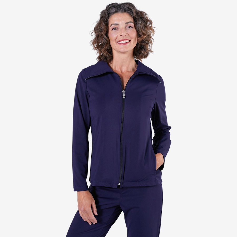 Image 133886_EVEBL.jpg, Product 133-886 / Price $84.99, Mr. Max New Nova Stretch Zip Front Jacket from Mr. Max on TSC.ca's Fashion department