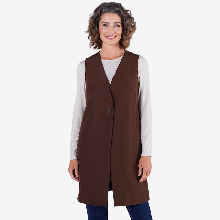 Image 133891_CHO.jpg, Product 133-891 / Price $89.99, Mr. Max Elana Long Vest from Mr. Max on TSC.ca's Fashion department
