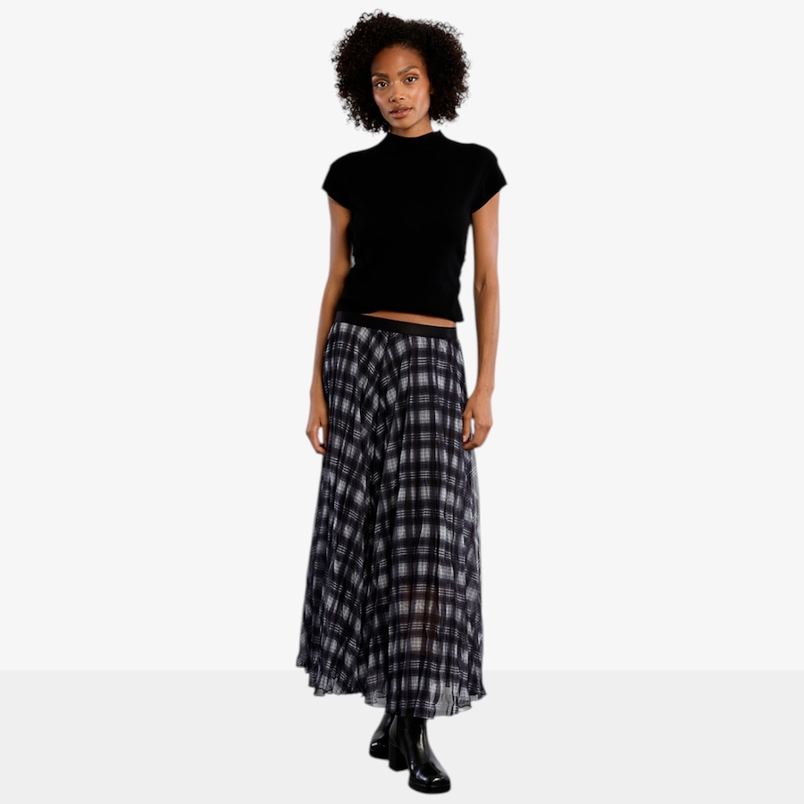 Image 134101_ALTMORE2.jpg, Product 134-101 / Price $108.00, Molly Bracken Plaid Maxi Skirt from Molly Bracken on TSC.ca's Fashion department
