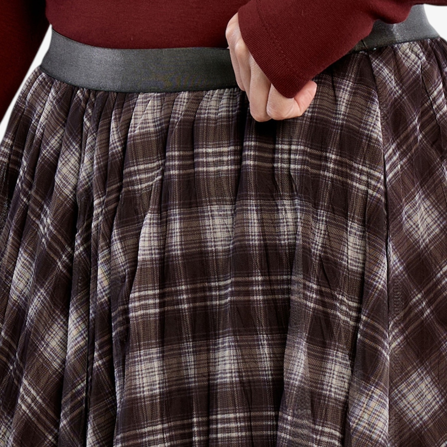 Image 134101_ALTMORE6.jpg, Product 134-101 / Price $108.00, Molly Bracken Plaid Maxi Skirt from Molly Bracken on TSC.ca's Fashion department