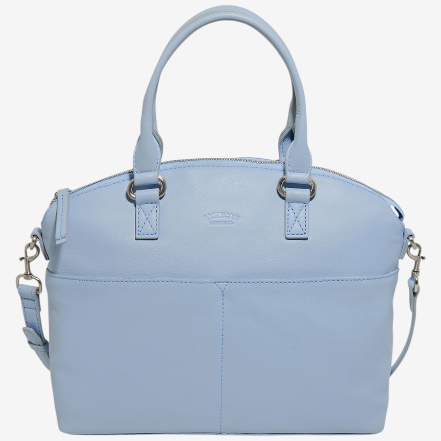 Image 134102_BLUAU.jpg, Product 134-102 / Price $175.00, ALC Carrie Dome Satchel from ALC Handbags on TSC.ca's Fashion department