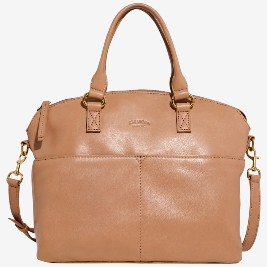 Image 134102_NUG.jpg, Product 134-102 / Price $175.00, ALC Carrie Dome Satchel from ALC Handbags on TSC.ca's Fashion department