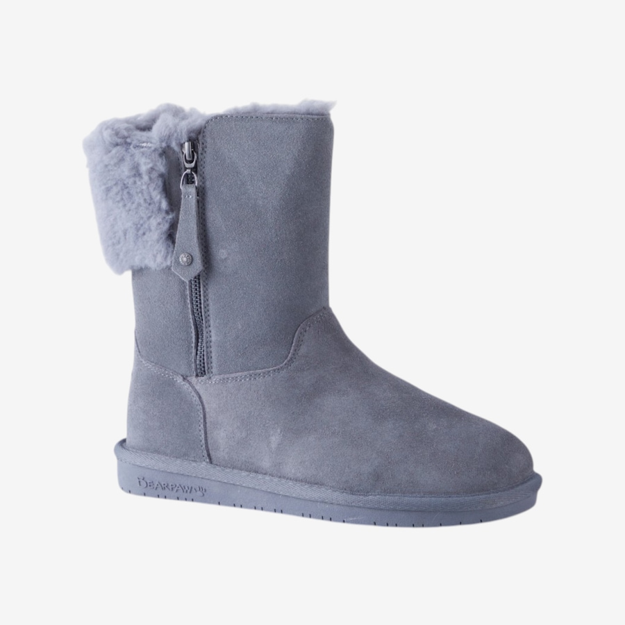 Image 134145_SHGRY.jpg, Product 134-145 / Price $89.99, Bearpaw Lisa Boot with Side Zipper from BEARPAW Footwear on TSC.ca's Shoes department
