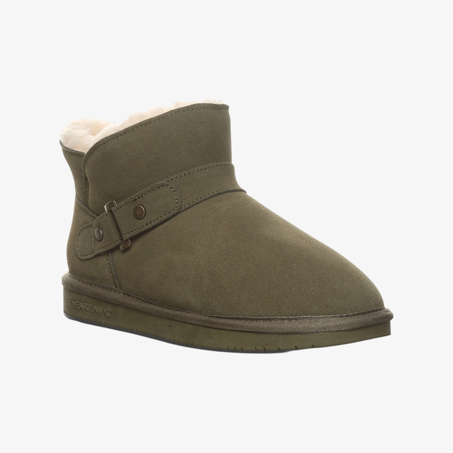 Image 134146_OLI.jpg, Product 134-146 / Price $59.99, Bearpaw Gabby Short Boot with Buckle from BEARPAW Footwear on TSC.ca's Shoes department