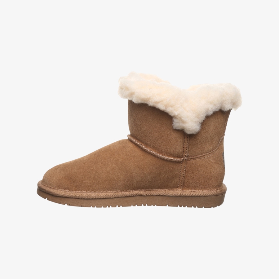 Image 134147_ALTMORE3.jpg, Product 134-147 / Price $59.99, Bearpaw Wren Short Boot with Faux Fur Trim from BEARPAW Footwear on TSC.ca's Shoes department