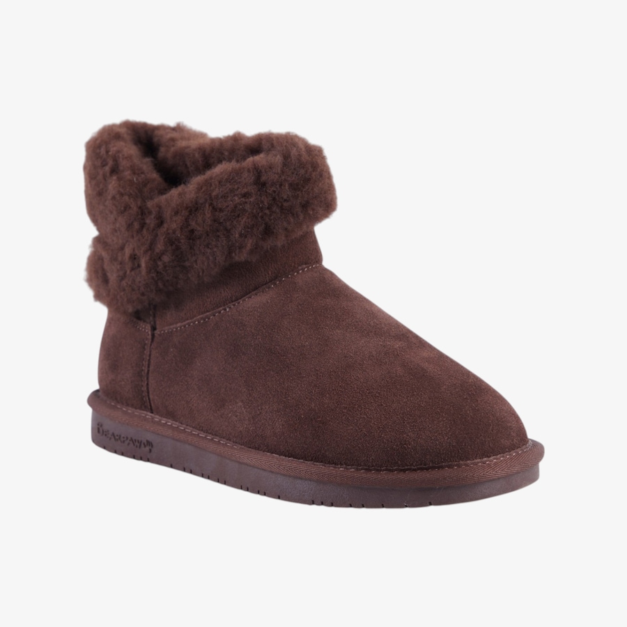 Image 134148_CHICO.jpg, Product 134-148 / Price $59.99, Bearpaw Franie Short Boot with Faux Fur Trim from BEARPAW Footwear on TSC.ca's Shoes department