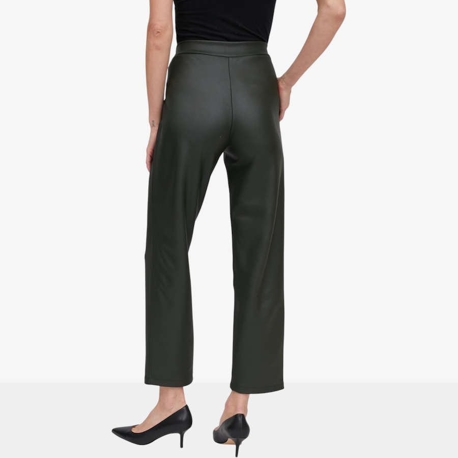Image 134232_ALTMORE2.jpg, Product 134-232 / Price $89.99, Kim & Co. Stretch Leather Look Krissy Narrow Leg Pant from Kim & Co. on TSC.ca's Fashion department