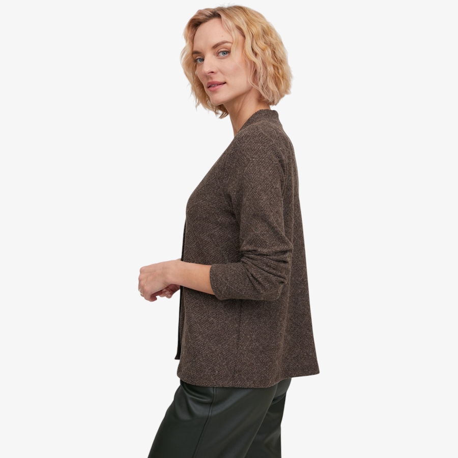 Image 134235_ALTMORE1.jpg, Product 134-235 / Price $79.99, Kim & Co. Soft Diamond Knit Button Front Long Sleeve Cardigan from Kim & Co. on TSC.ca's Fashion department